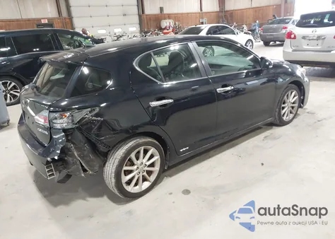 2011 Lexus Ct 200H Premium from USA, damaged, VIN JTHKD5BH9B2032013